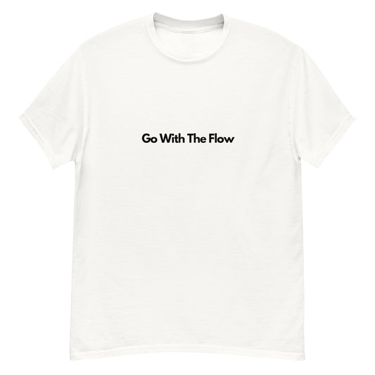 Song Title - Go With The Flow T-Shirt (White)